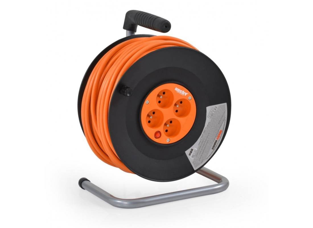 HECHT 450153 kábeldob hosszabbítóval 20 m termék fő termékképe