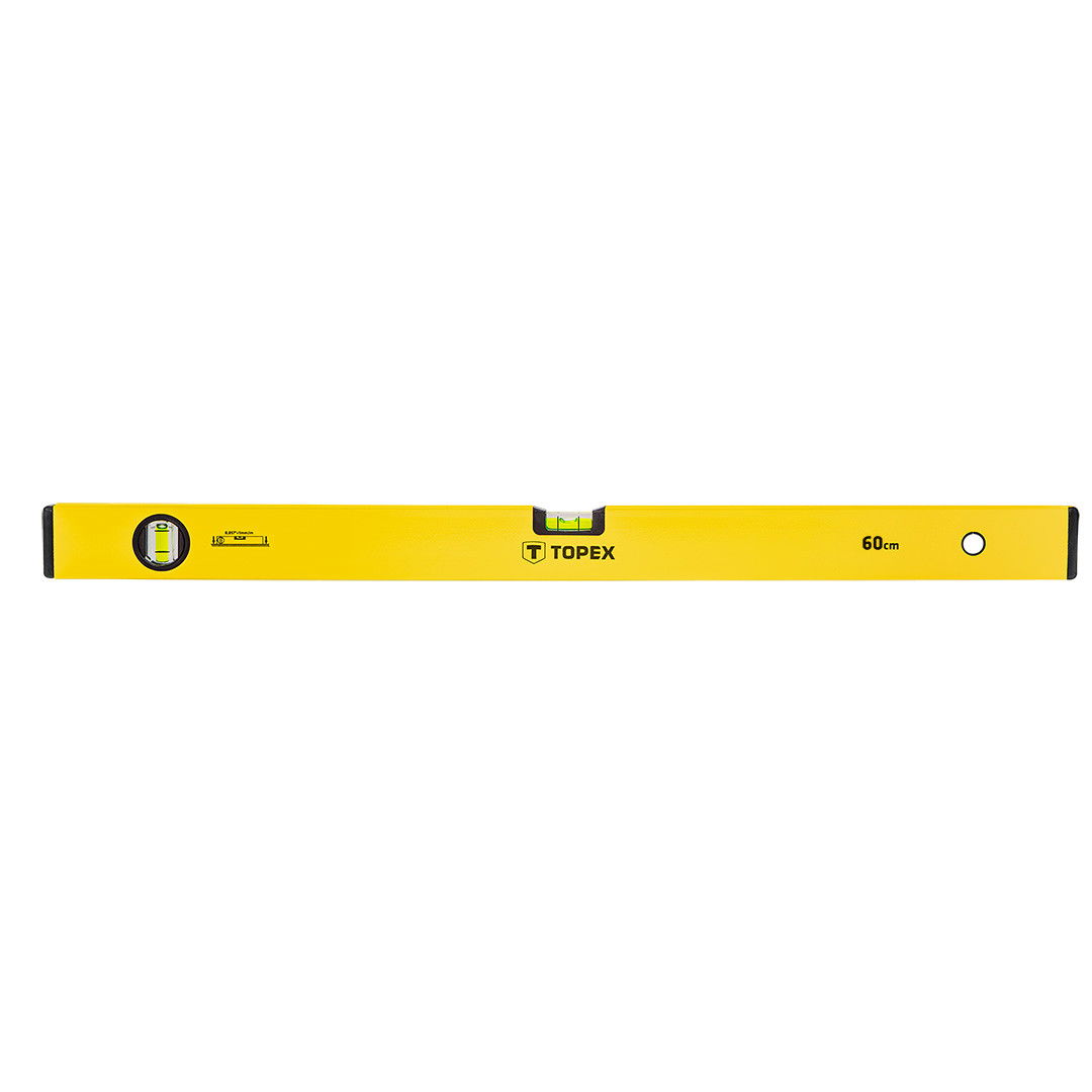 Topex 29C502 vízmérték, alumínium, 2 libellával, 60 cm termék fő termékképe
