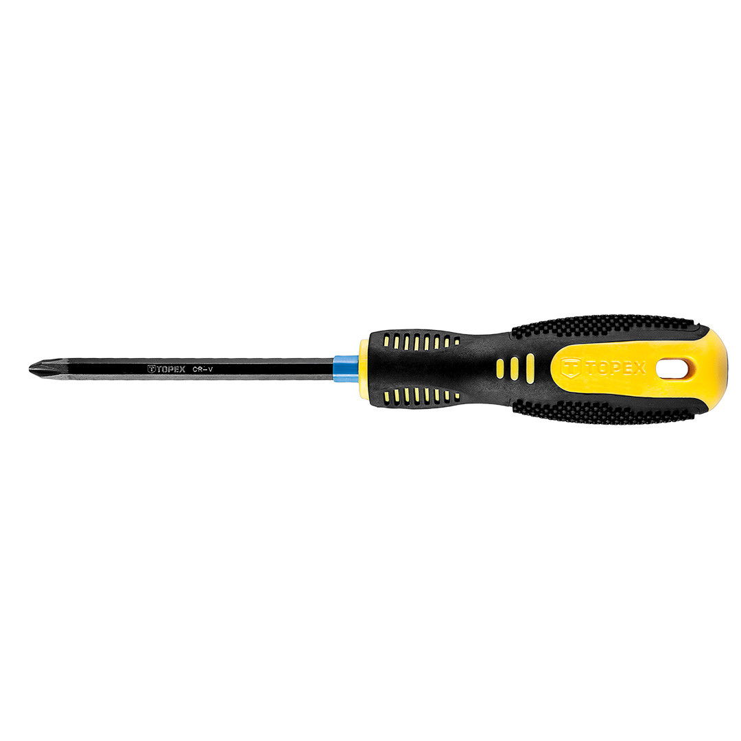 Topex 39D824 kereszt csavarhúzó, CrV acél, 260/150 mm, PH2 termék fő termékképe