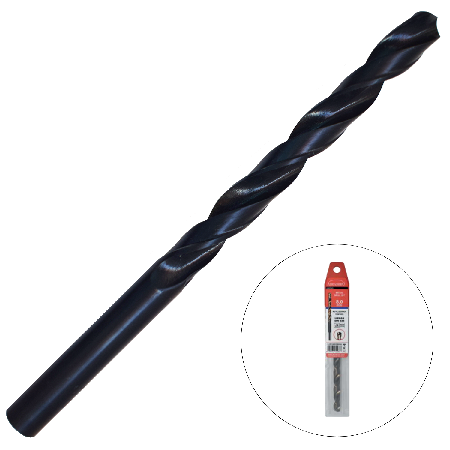 Abraboro 5.5 x 93 / 57 mm HSS-R fémfúró, EV-Pack termék fő termékképe