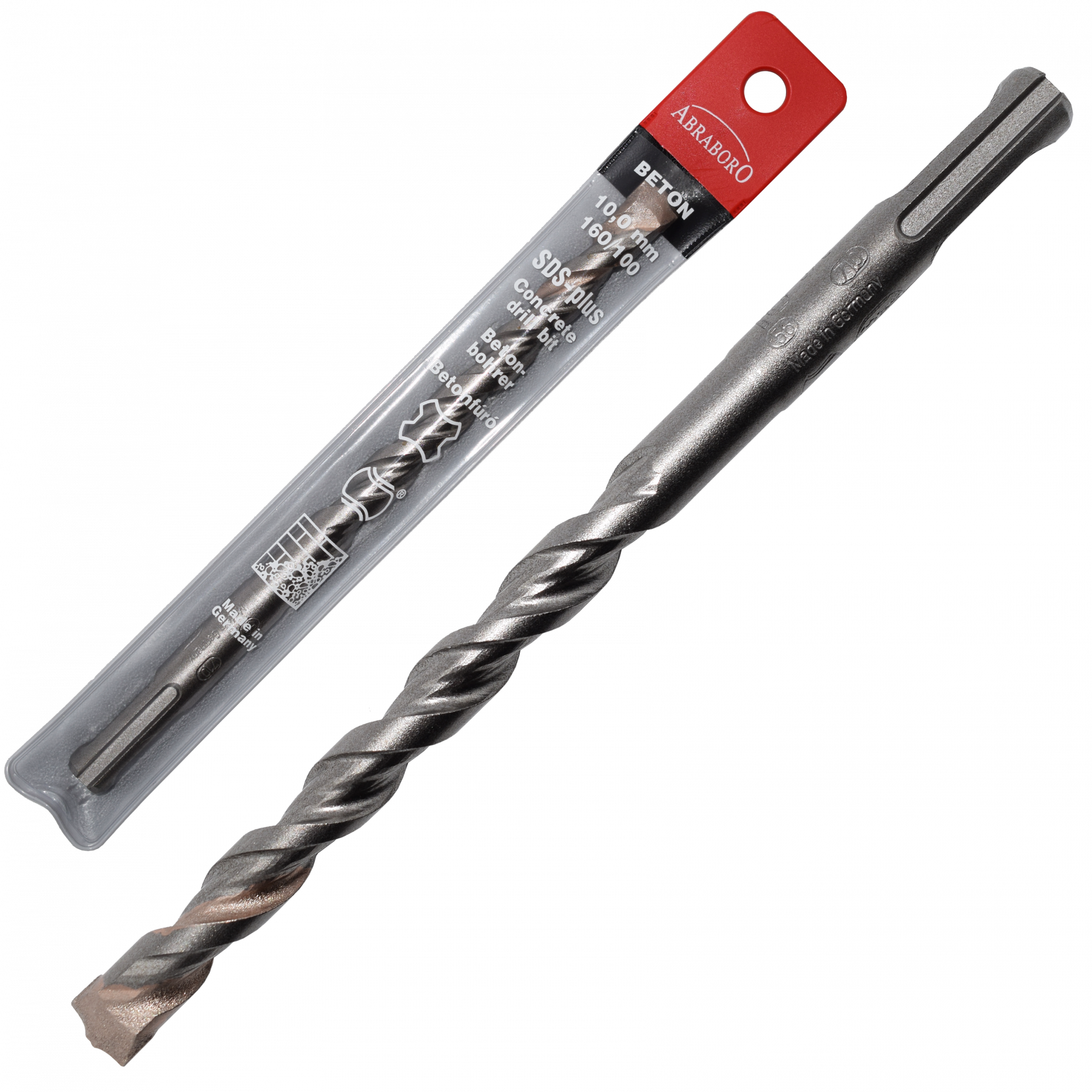 Abraboro 16 x 250 / 200 mm SDS-plus TWIXX betonfúró műanyag tasakban termék fő termékképe