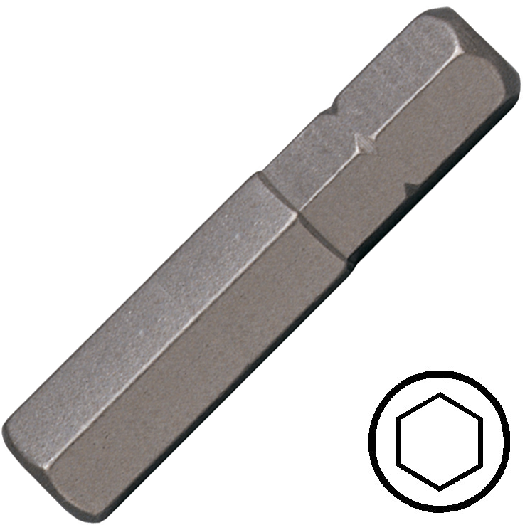 KENNEDY 8 mm hatszög csavarbehajtó bit 10 mm hatszög illesztéssel, 75 mm termék fő termékképe