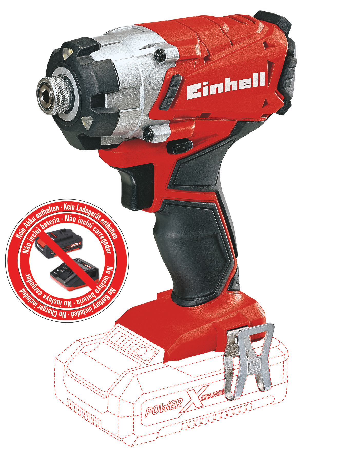EINHELL TE-CI 18/1 Li-Solo akkus ütvecsavarozó (akku és töltő nélkül) termék fő termékképe