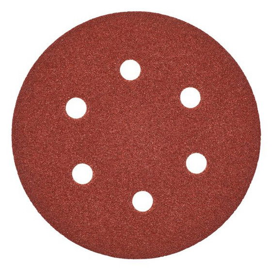 Milwaukee Tépőzáras csiszolólap, Ø 150 mm, 6 lyukú, 120-as finomság, 10 db/csomag termék fő termékképe