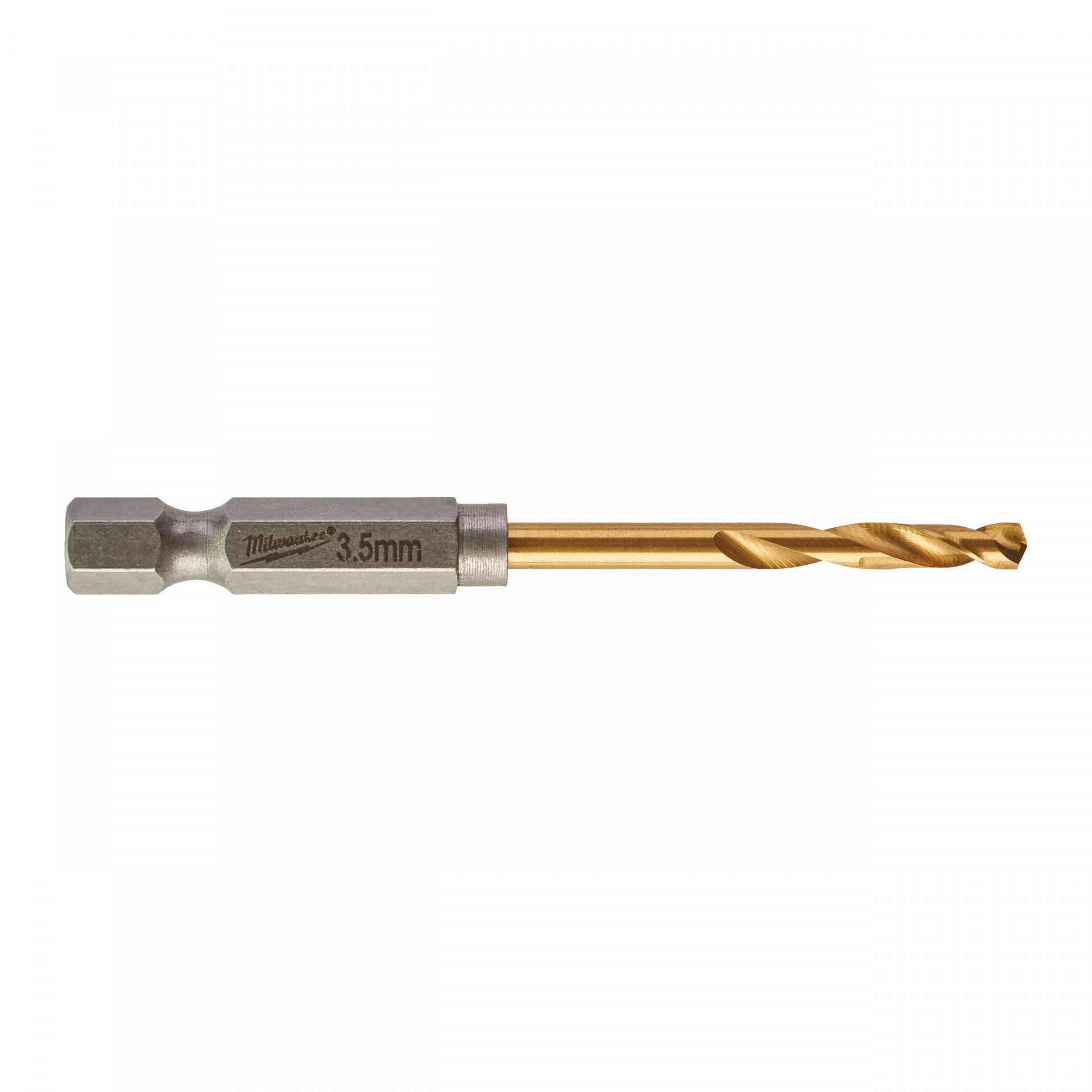 Milwaukee Shockwave™ HSS-G titán-nitrid RED HEX fém fúrószár, 3.5 x 25/69 mm, 10 db/csomag termék fő termékképe