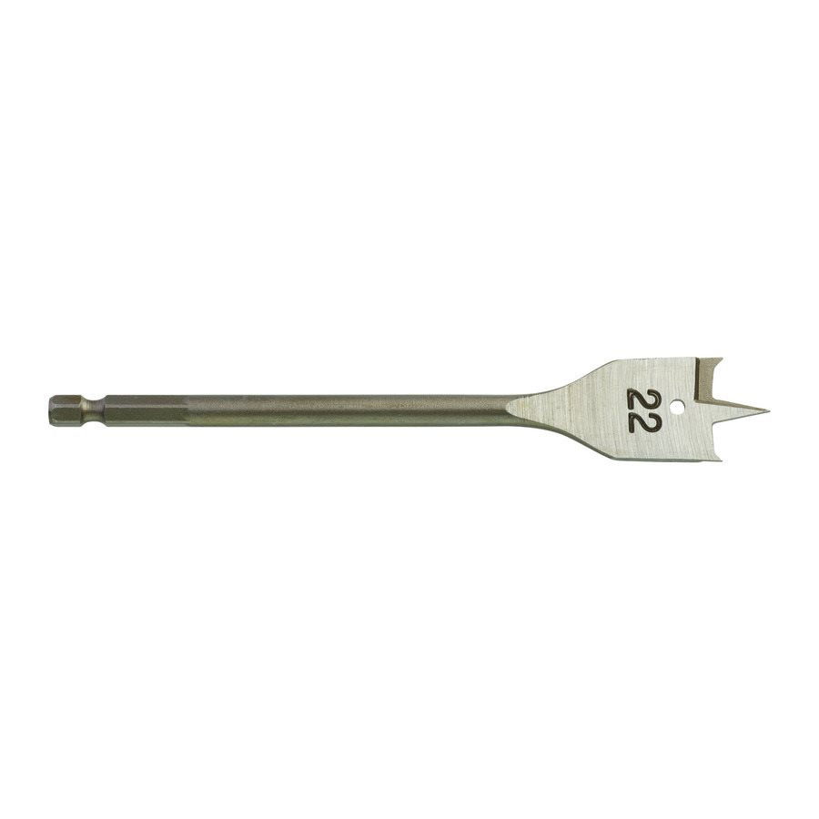 Milwaukee Lapos marófúró 1/4" hatszög befogással (DIN E 6.3), 22 x 152 mm termék fő termékképe