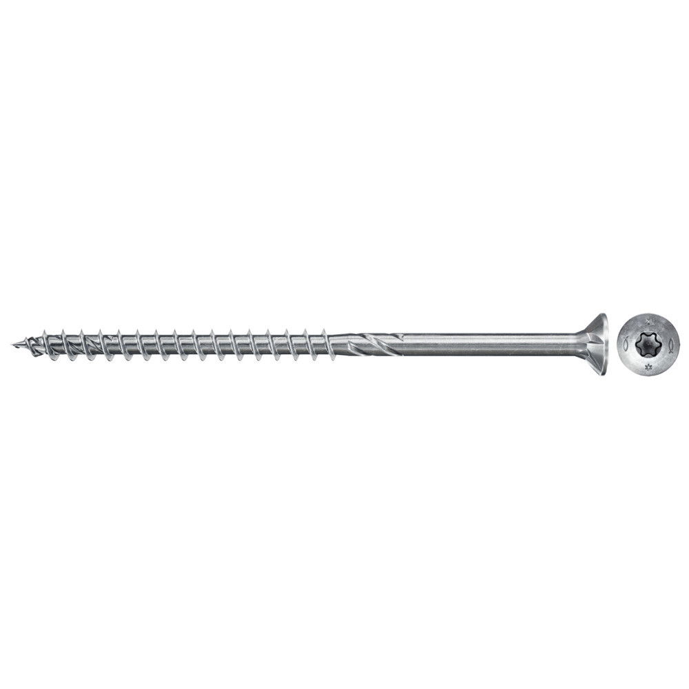 Fischer FPF II CTP 3.5 x 35 BC 1000 süllyesztett fejű, kékre horganyzott forgácslapcsavar részmenettel, TX behajtással, 1000 db/csomag termék fő termékképe